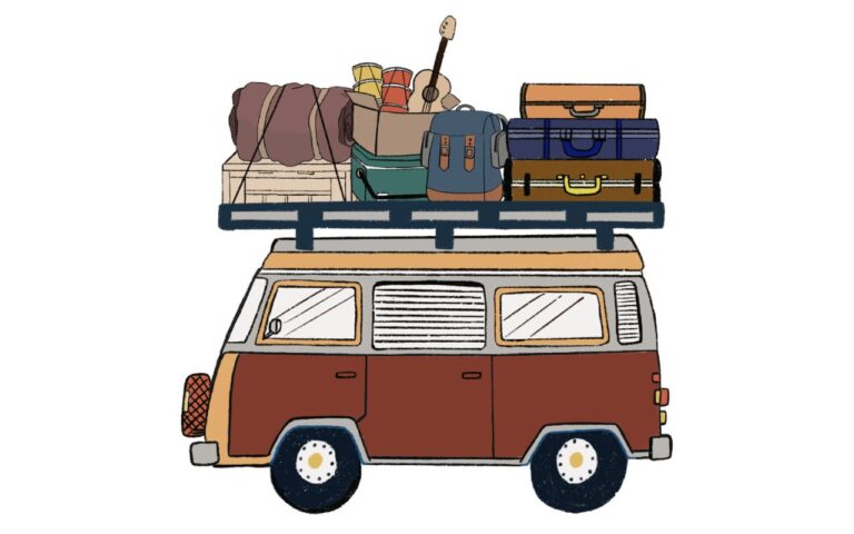 キャンピングカーレンタル当日の持ち物